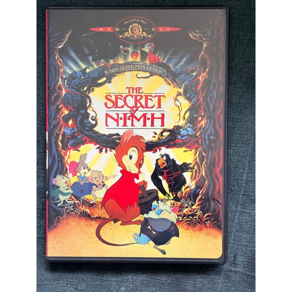 The Secret of NIMH DVD 1982 Don Bluth Animated Movie MGM Full Screen 907037